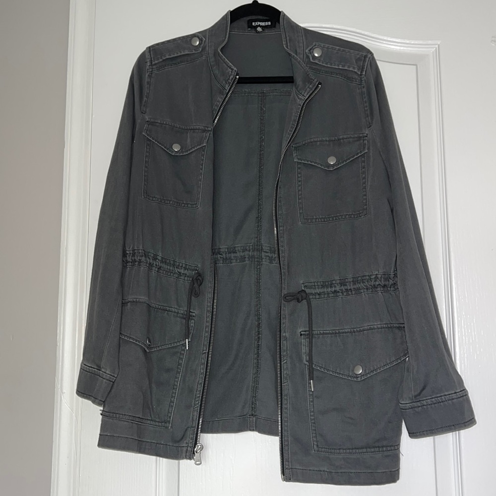 Gray Utility Jacket
